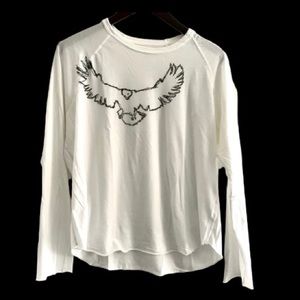 JOIE MEN'S LONG SLEEVE, 100% COTTON, GRAPHIC T-SHIRT, SIZE MEDIUM